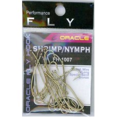 ORACLE FLY HOOK Shrimp/nymph 20st Strl.4