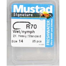 Mustad Signatur Wet/nymph 25st Strl.14