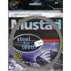 Mustad Steel for teeth 05kg 25m