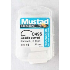 Mustad Signatur Caddis curved 25st Strl.16