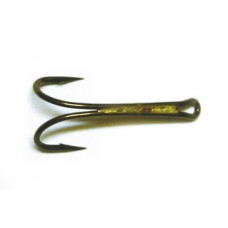 Mustad Double fly hook Turned down eye 5st