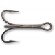 Mustad Treble Bronserad 25st