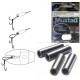 Mustad black brass singel sleeves 