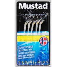 MUSTAD SABIKI RIGS Mini shrimp green glow