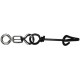 Mustad Crane Swivel w/Fastach Clip