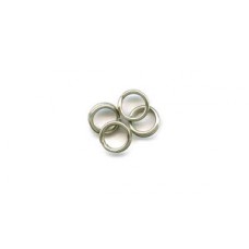 Mustad rostfria Fjäderringar 10-pack