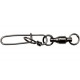 Mustad Rolling Swivel / stay Lock Snap 8st