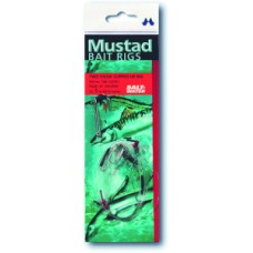 MUSTAD RIGS Two hook clipped up 
