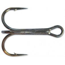 Mustad Round bent treble hooks 5st