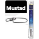 Mustad Wire Leader 49St. W/Stay Lock Snap 30cm-12"