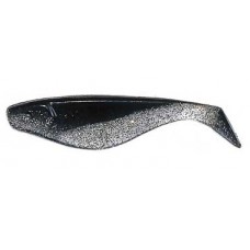 G&C inc Shad 15cm Black/clear glitter